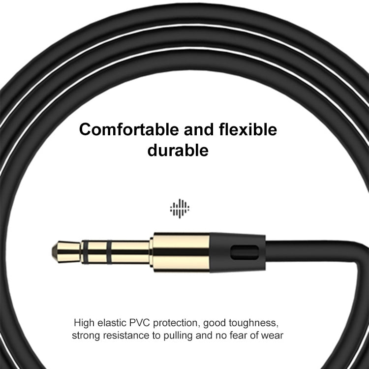 Câble audio auxiliaire 1 m 3,5 mm mâle vers mâle compatible avec les téléphones, tablettes, écouteurs, lecteur MP3, voiture, stéréo et plus encore (blanc)