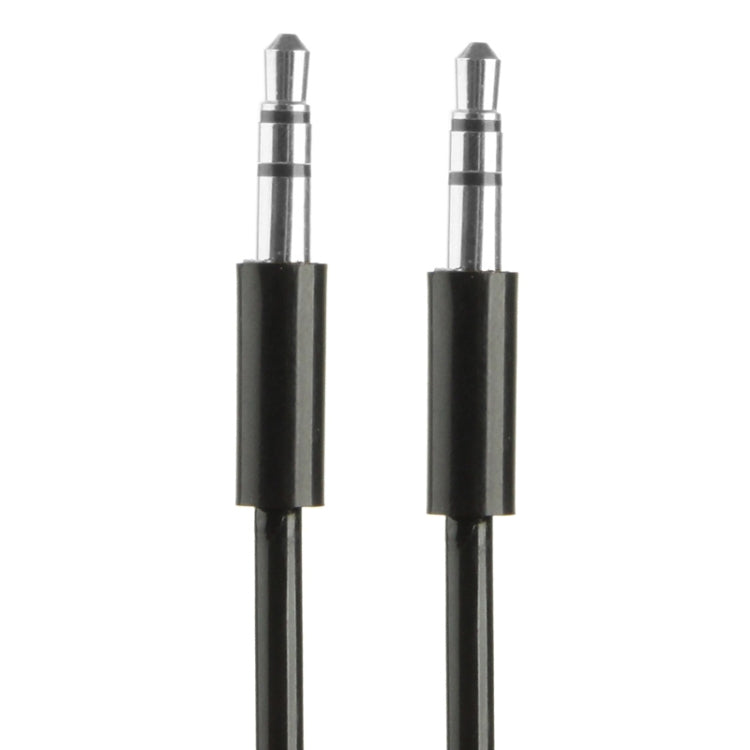 Cable Aux de 3.5 mm enrollado de primavera compatible con Teléfonos tabletas Auriculares reproductor de mp3 Stereo de autoMóvil / hogar y más longitud: 45 cm hasta 200 cm (Negro)