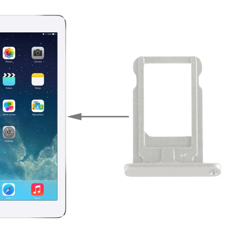 Support de plateau de carte SIM d'origine pour iPad Air / iPad 5 (Blanc)