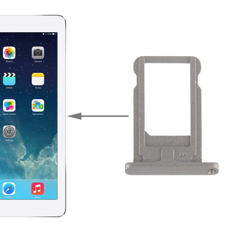 Support de plateau de carte SIM d'origine pour iPad Air / iPad 5 (Gris)