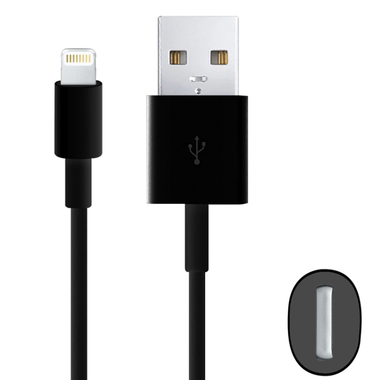 1M USB SYNC Data y Cable de Carga (Negro)