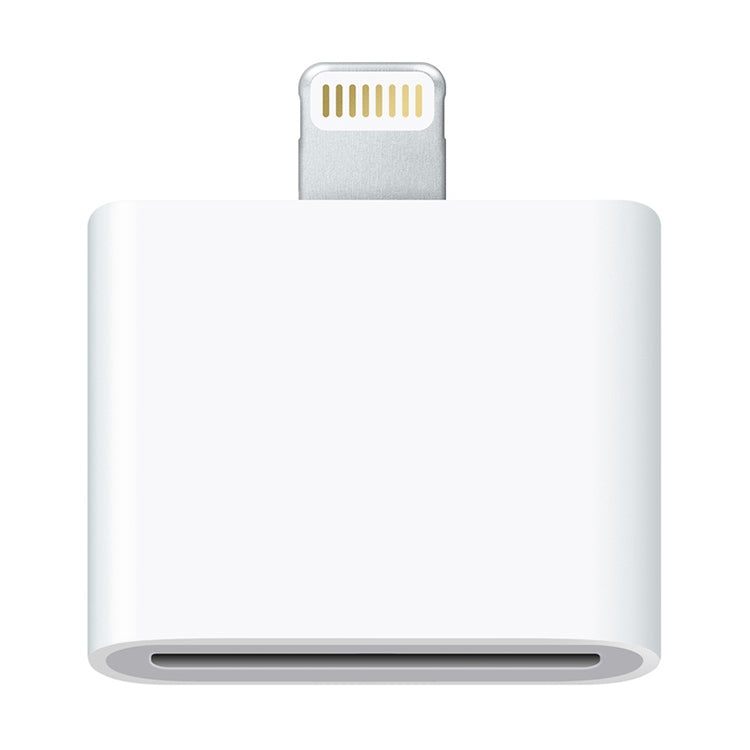 30 Pin Female to Male Adapter for iPhone 6 and 6 Plus iPhone 5 and 5C and 5S iPad Air / Mini 2 Retina iPod touch 5 (White)