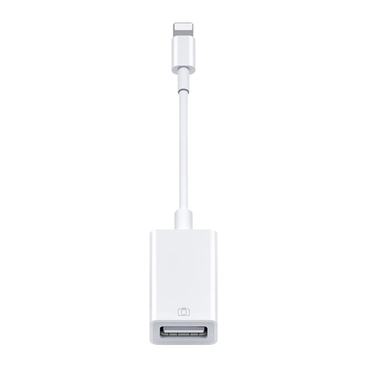 Kit de conexión USB OTG para iPad 4 / iPad Mini 1 / 2 / 3 (10 cm) (Blanco)