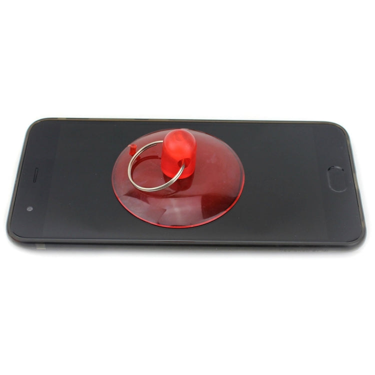 P8835 Metal + Plastic Professional Screen Suction Cup Tool Suction Cup (Red)