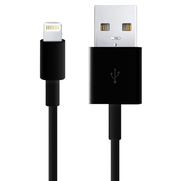 USB to 8 PIN Multiple Strands TPE SYNC Data/Charging Cable Cable Length: 1M (Black)