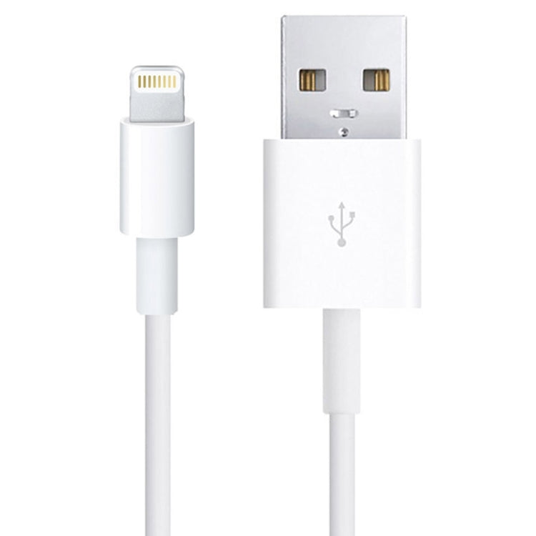 USB to 8 PIN Multiple Strands TPE SYNC Data / Charging Cable Cable Length: 1m (White)