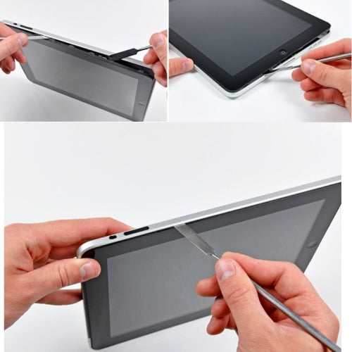 Ensemble d'outils de réparation de tige de démontage en métal pour téléphone portable/tablette PC professionnel 3 en 1
