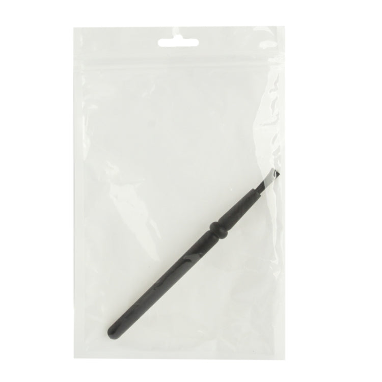 Cepillo de limPieza antiestático con mango redondo Para componentes electrónicos longitud: 14 cm (Negro)