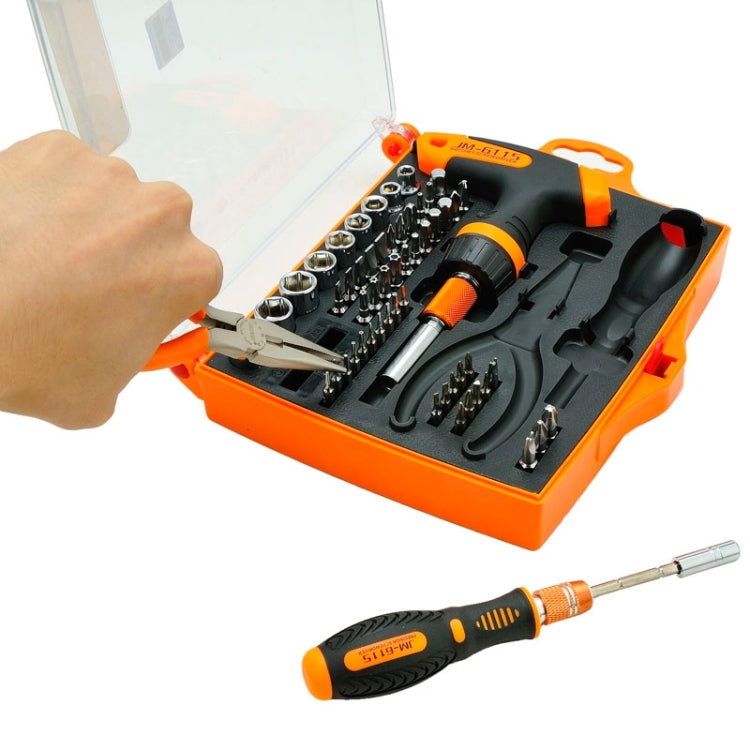 JAKEMY JM-6115 60 in 1 Precision Screwdriver Hardware Repair Tools Demolition Kit