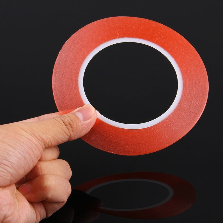Pegatina Adhesiva de Doble cara ancho 1 mm Para Teléfono Móvil Panel Táctil Reparación longitud: 25m