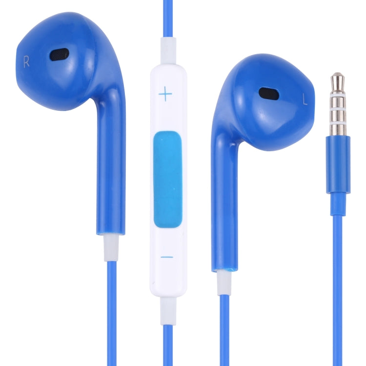Headphones Headphones Headphones Headphones with Wired Control and Microphone (Blue)