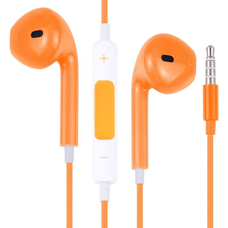 Headphones Headphones Headphones Headphones with Wired Control and Microphone (orange)