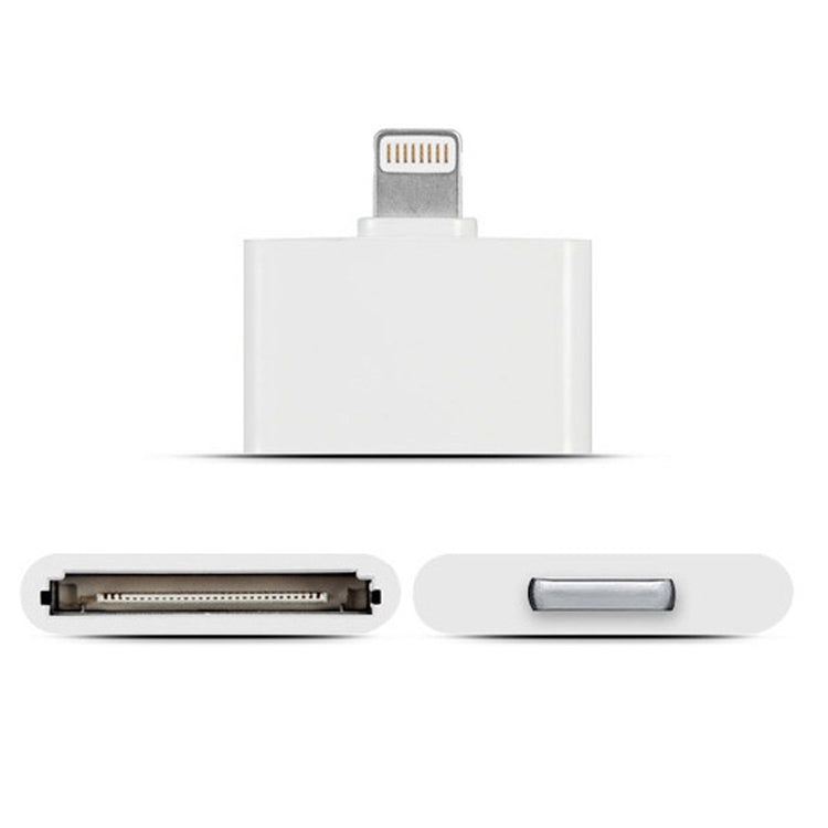 Colorful Series 8 Pin Male to 30 Pin Female Adapter For iPhone 6 and 6 Plus iPhone 5 iPad Mini / Mini 2 Retina Itouch 5 (White)