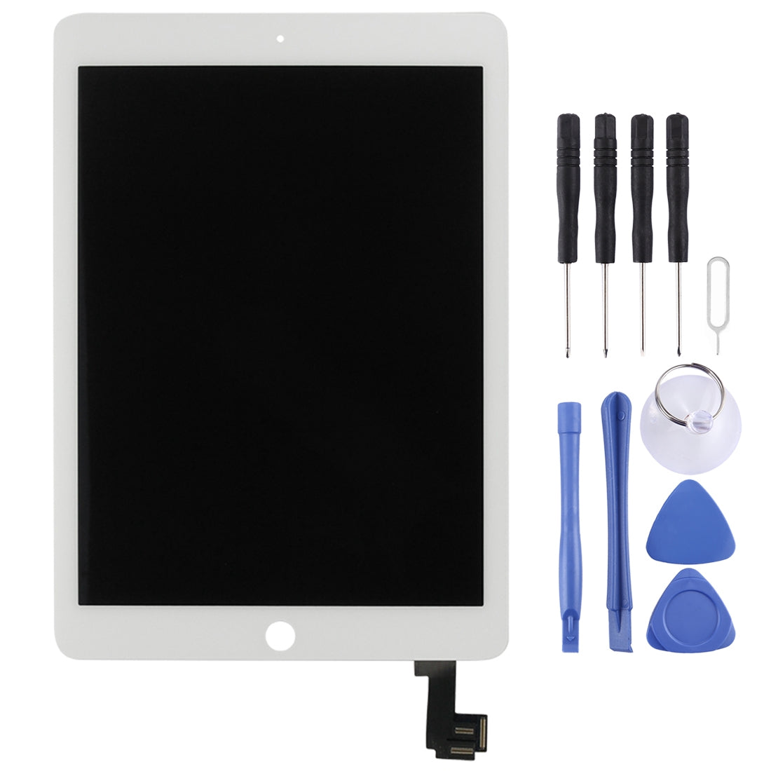 Ecran LCD + Vitre Tactile Apple iPad Air 2 Apple iPad 6 Blanc