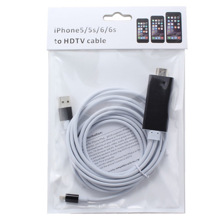 CABLE HDMI PARA iPHONE/iPAD LIGHTNING 8 PINS