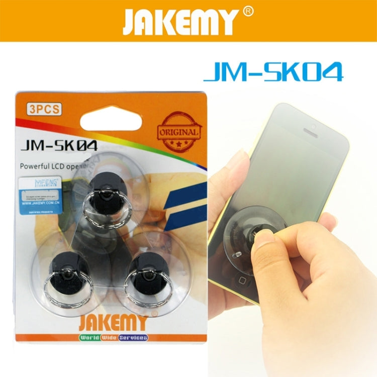 JAKEMY JM-SK04 Ventouse Universelle (Puissant Ouvre LCD 3 PCS) Pour iPhone 6 et 6 Plus / iPad / Samsung / HTC / Sony