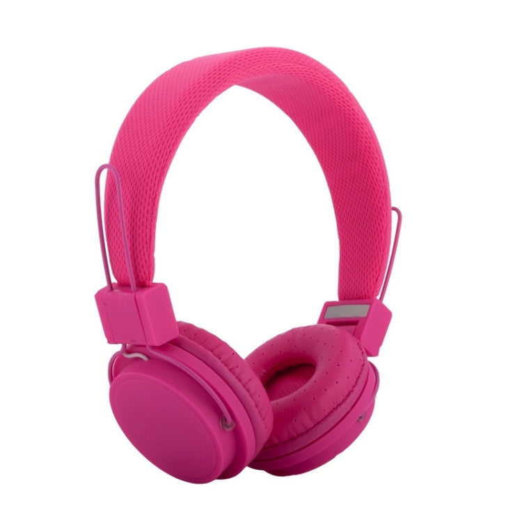 Universal Stereo Headphones SN-2650 For iPad iPhone Galaxy Huawei Xiaomi LG HTC and other Smart Phones (Magenta)
