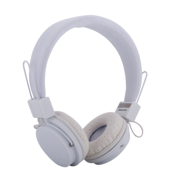 Universal Stereo Headphones SN-2650 For iPad iPhone Galaxy Huawei Xiaomi LG HTC and other Smart Phones (White)
