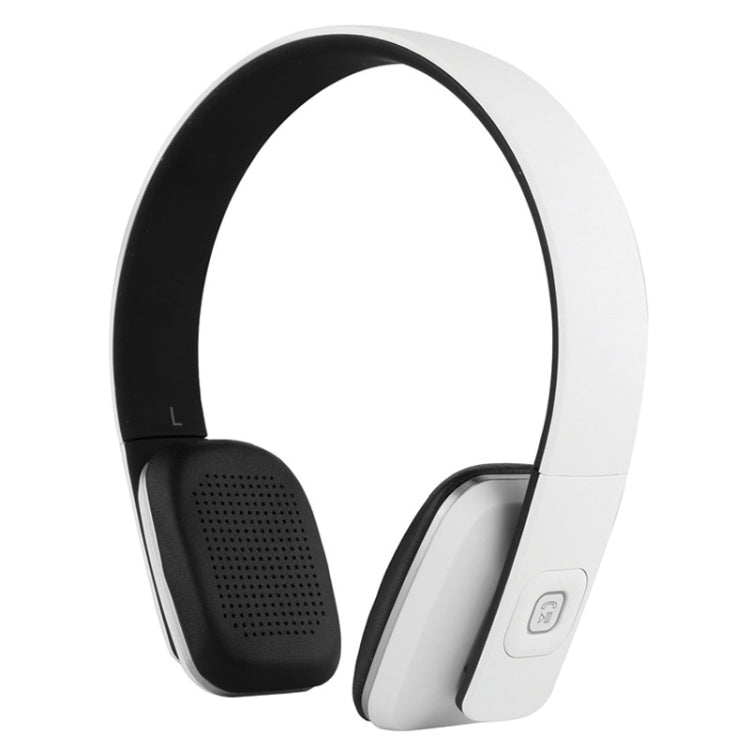 Stereo Bluetooth Headphones LC-8600 For iPad iPhone Galaxy Huawei Xiaomi LG HTC and other Smart Phones (White)