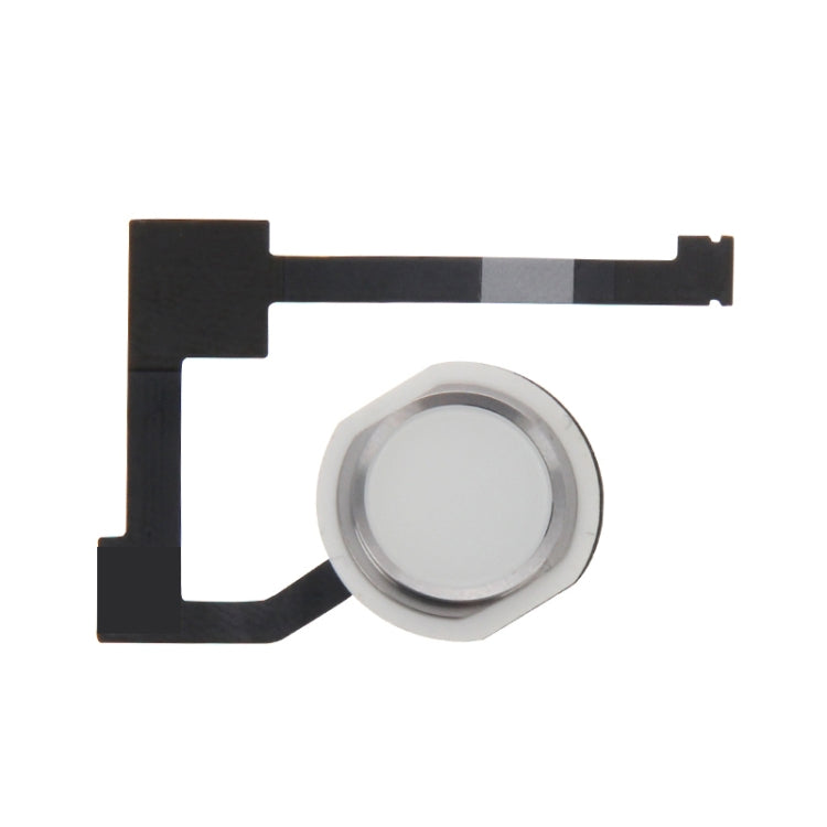 Câble flexible du bouton d'accueil avec identification d'empreintes digitales pour iPad Air 2 / iPad 6 (Blanc)