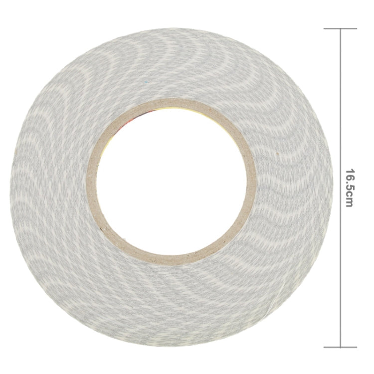 Cinta Adhesiva de Doble cara de 6 mm Para Panel Táctil Reparación Longitud: 50m (Blanco)