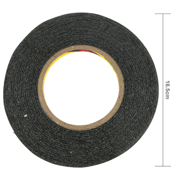 Cinta Adhesiva de Doble cara de 6 mm Para Panel Táctil Reparación Longitud: 50m (Negro)