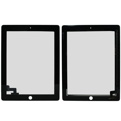 Écran tactile pour iPad 2 / A1395 / A1396 / A1397 (Noir)