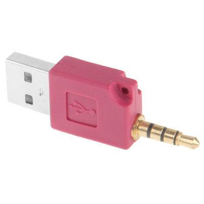 Adaptateur de chargeur de base de données USB pour iPod shuffle 3ème/2ème Longueur : 4,6 cm (Magenta)