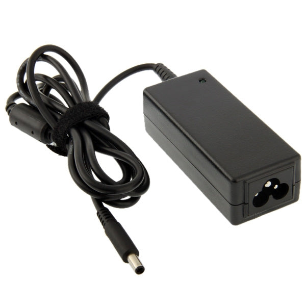 Replacement Mini AC Adapter 19.5V 2.31A 45W For Dell Laptop Output Tips: 4.5mm x2.7mm (Black)