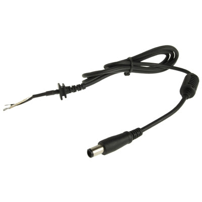 Cable de Alimentación Macho CC de 7.4X5.0 mm Para Adaptador de Portátil HP longitud: 1.2 m (Negro)