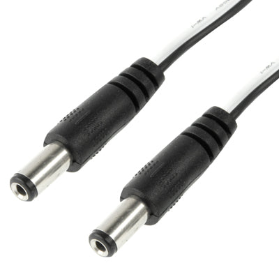 Universal Male DC Power Cable 5.5x2.1 mm length: 0.5 m