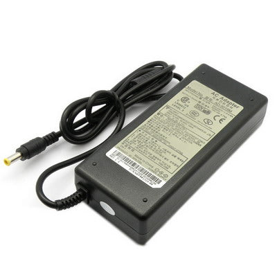 EU Plug AC Adapter 19V 4.74A 90W For Samsung Laptop Output Tips: 5.0x1.0mm (Black)