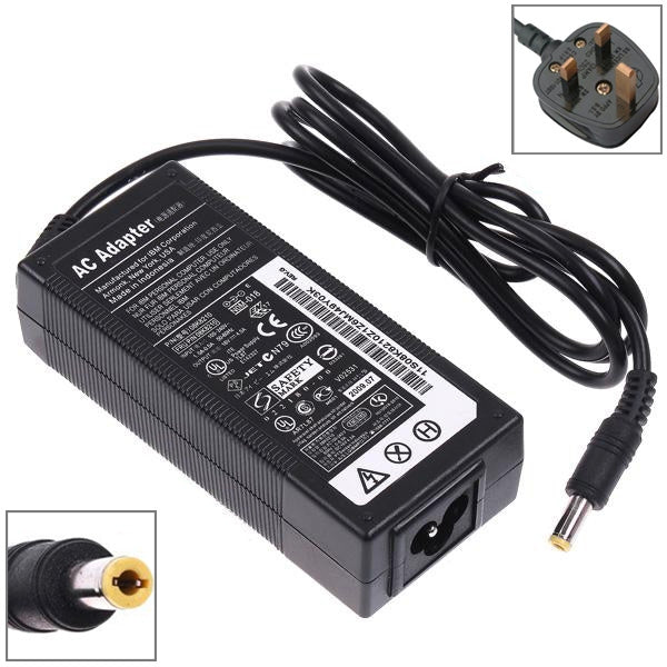 AC Adapter UK PLUG 19V 3.42A 65W For Lenovo Notebook Output Tips: 5.5x2.5mm