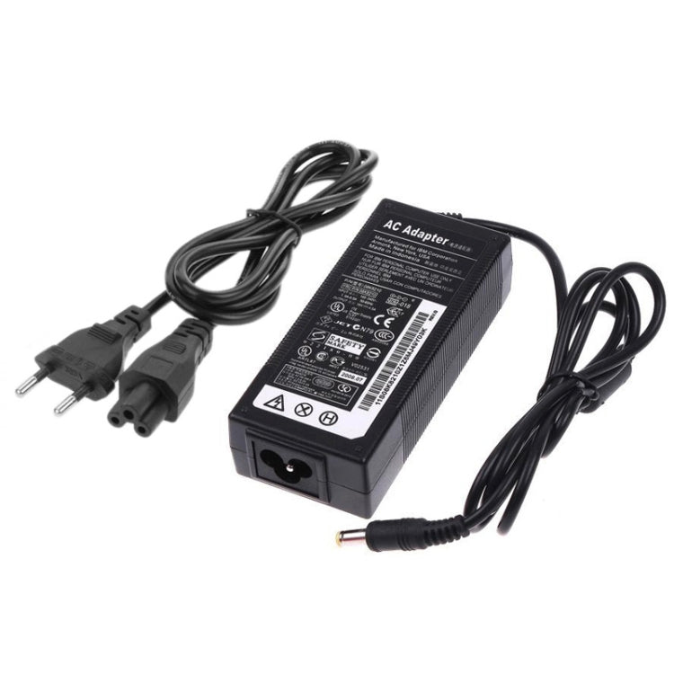 AC Adapter 16V 4.5A 72W For ThinkPad Notebook Output Tips: 5.5x2.5mm (Black)
