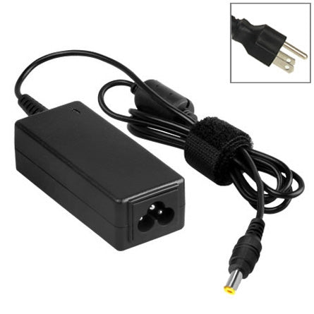 US Plug AC Adapter 19V 1.58A 30W For Acer Laptop Output Tips: 5.5x1.7mm (Black)