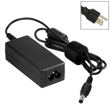 US Plug AC Adapter 19V 3.42A 65W For Acer Laptop Output Tips: 5.5x1.7mm (Black)