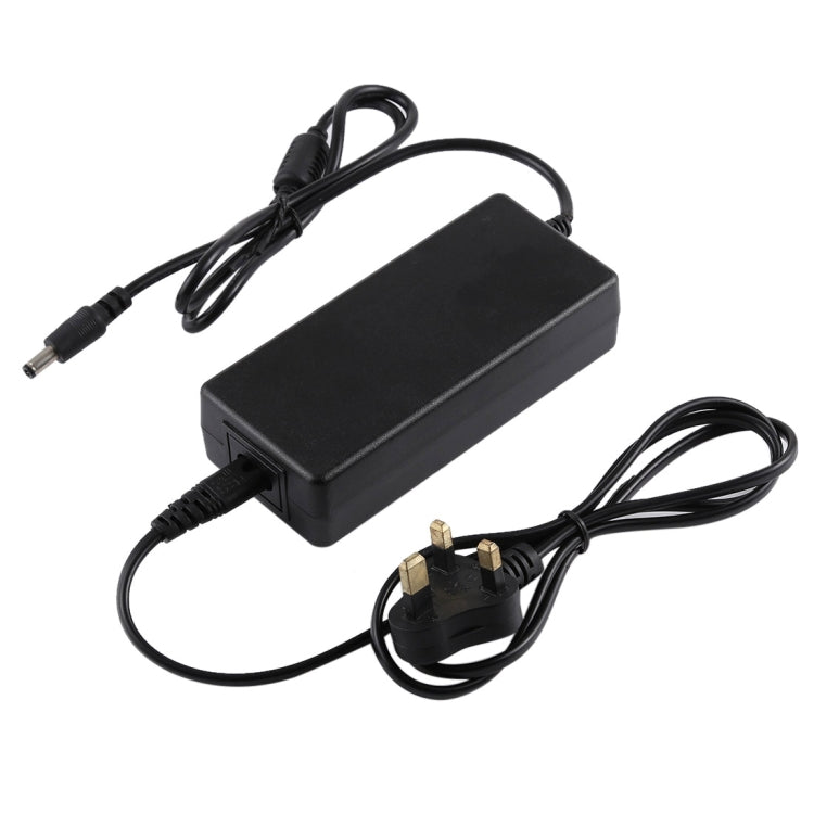 UK Plug 12V 5A 60W AC Power Supply Unit with 5.5mm DC Plug For LCD Monitors Cable Output Tips: 5.5x2.5mm (Black)