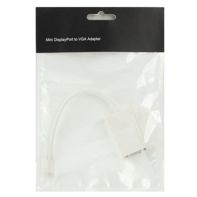 15-Pin Mini Display to VGA Female Adapter for Apple (White)