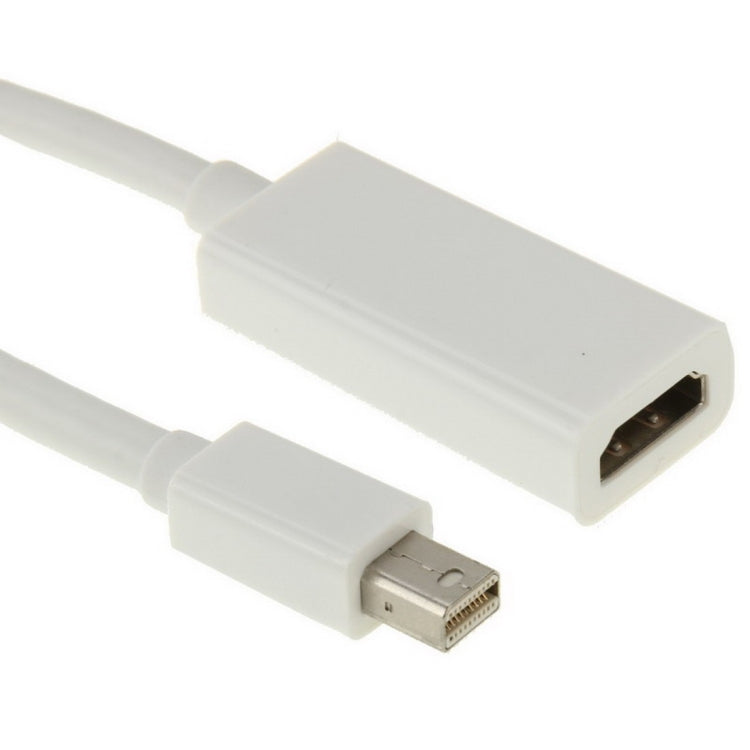 Cable adaptador Mini DisplayPort a HDMI Hembra (Blanco)