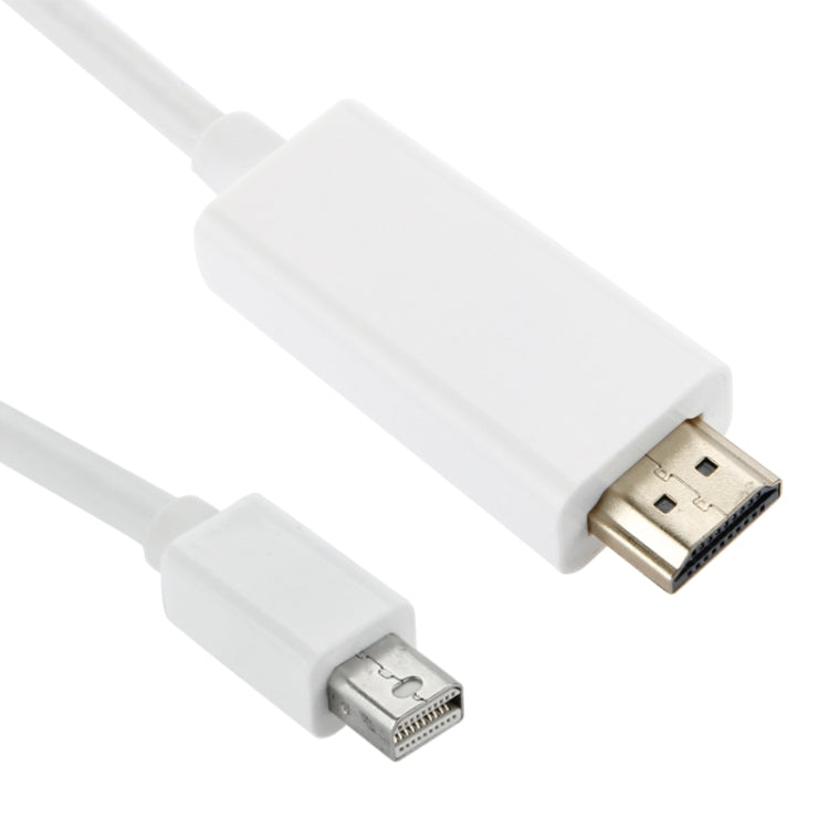 Longueur du câble Mini DisplayPort vers HDMI mâle : 1,5 m (Blanc)