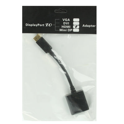 Display Port Male to HDMI Female Adapter Cable Length: 20cm