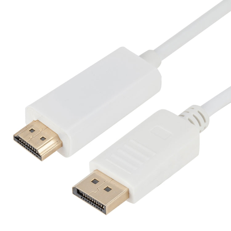 Cable adaptador DisplayPort Macho a HDMI Macho longitud: 1.8 m (Blanco)