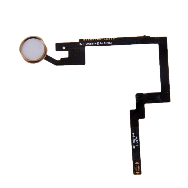 Original Home Button Flex Cable Assembly For iPad Mini 3 Not Support Fingerprint Identification (Gold)