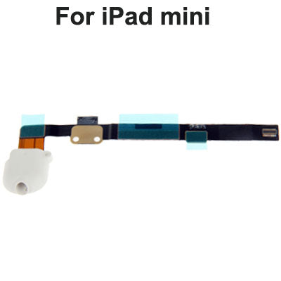 Cable Flex cinta con Conector Audio Versión OEM Para iPad Mini 1 / 2 / 3 (Blanco)