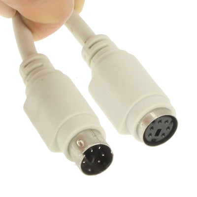 Câble d'extension clavier/souris PS/2 6 broches (PS/2 mâle vers PS/2 femelle) longueur : 3 m