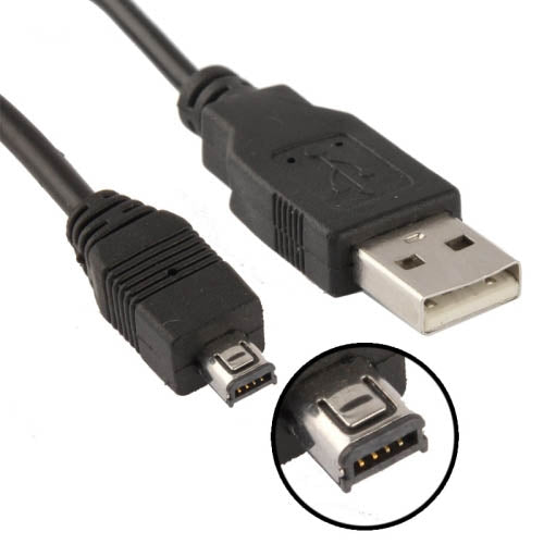 Longueur du câble USB 1.1 AM vers Mini 4 broches : 1,5 m