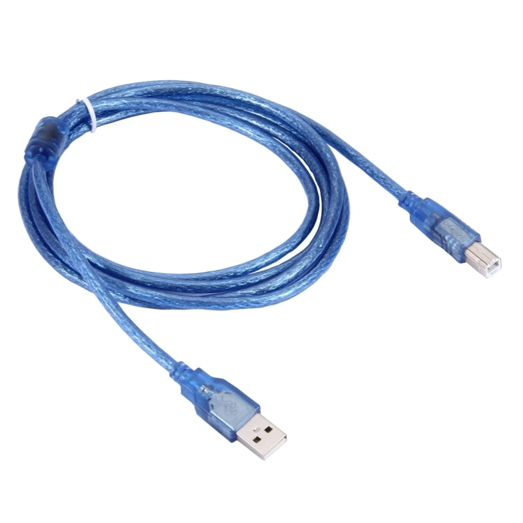 USB 2.0 AM to BM normal cable with 2 cores length: 1.8 m (Blue)