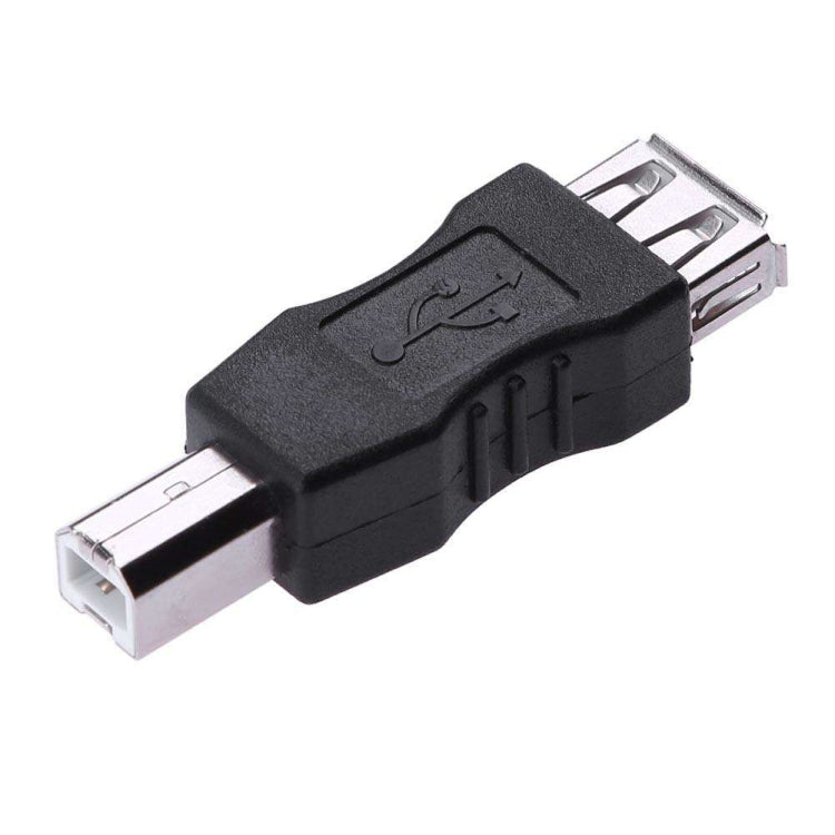 USB 2.0 A Hembra a B Macho Adaptador Conector AF a BM Convertidor Para impresora (Negro)