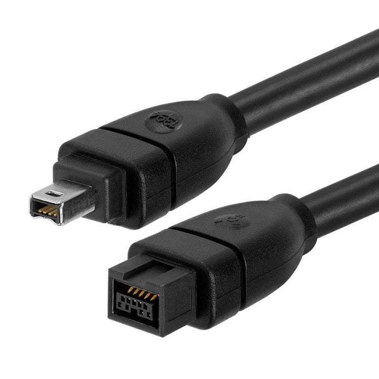 9-pin FireWire 800 to 4-pin FireWire 400 cable Length: 1.5m (Black)