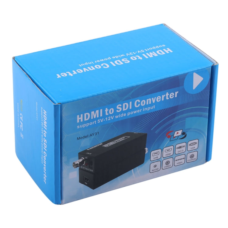 AY31 Mini 3G HDMI to SDI Converter (Black)